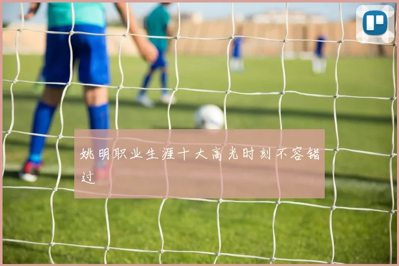 姚明职业生涯十大高光时刻不容错过